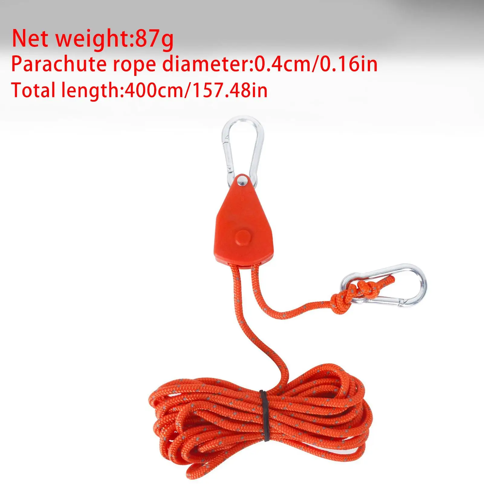 Locking Pulley Ratcheting Tie Downs Rope Hanger Heavy-Duty Lock Adjustable Ratchet For Trucks Various Lashing Lights Garage