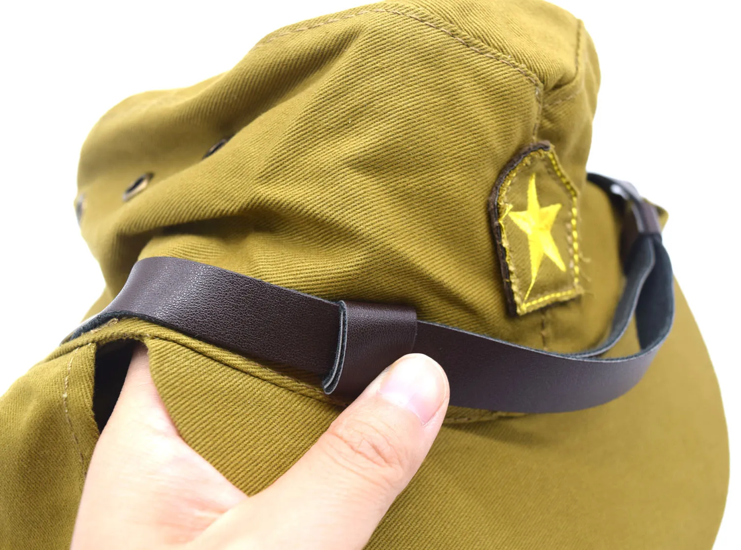Cosplay Japan Army (IJA) Soldier Field Havelock Neck Flap Cap