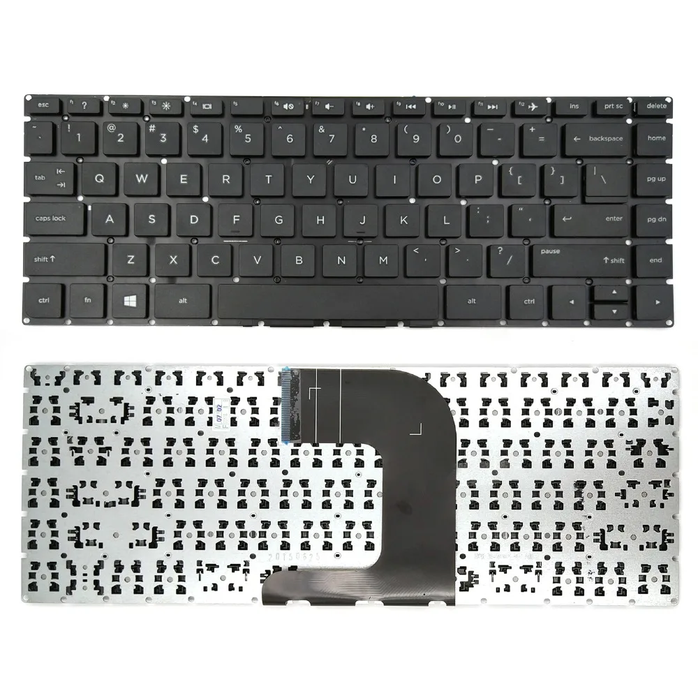 

New for HP Notebook 14-AC 14-AC000 14-AC014TX 14-AC015TX 14-AC016TX 14-AC100 Series Laptop Keyboard Without Frame