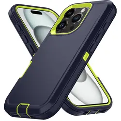 Ultimate Armor Shockproof Defender Case - Heavy Duty Tough Dustproof Cover - iPhone 13 (16)