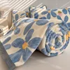 Blanket Thickened Milk Velvet Coral Flannel Sofa Cover Blanket Office Lunch Break Air Conditioning Blanket Gift Blanket  Canape 2