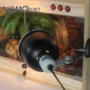 5.5 Inch Deep Dome Reptile Light Fixture Reptile Lampshade Fixture Snakes Lizards Geckos Terrariums Anti-scald Protective Shade 6