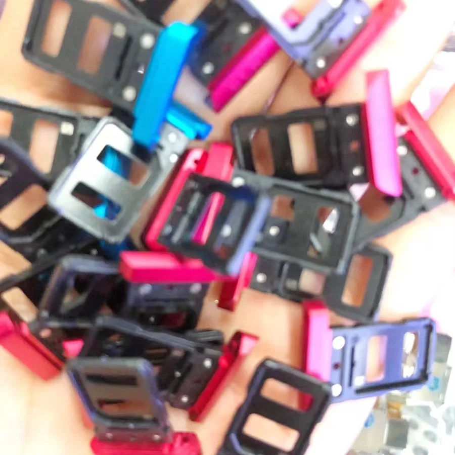 Per Asus Rog Phone 5 Rog5 Zs673Ks Sim Card Vassoio Presa Slot Holder Parte Di Riparazione Di Ricambio