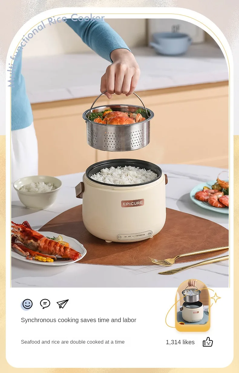 Fogão elétrico de arroz drenado com baixo
