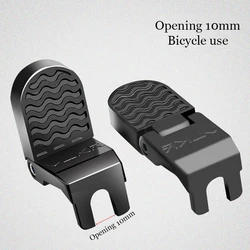 Electric Bicycle Rear Pedal for Foldable and Mountain Bikes (10mm)