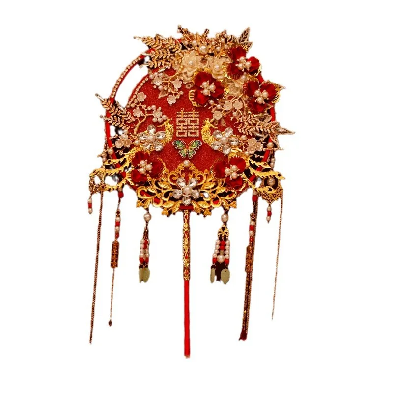 Antique Hand Fan For Women Chinese Wedding Gifts Home Decoration