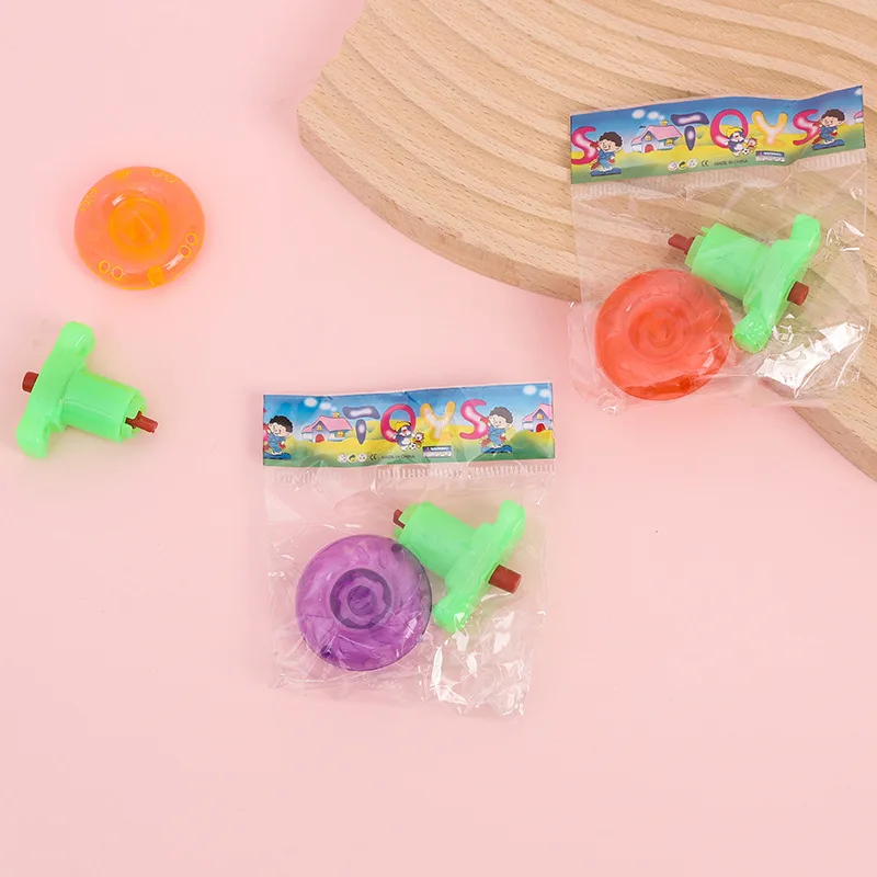 5PCS Mini Spinning Speed GyroToyscreative Nostalgia Children With Launcher Children Gifts Kids Toys