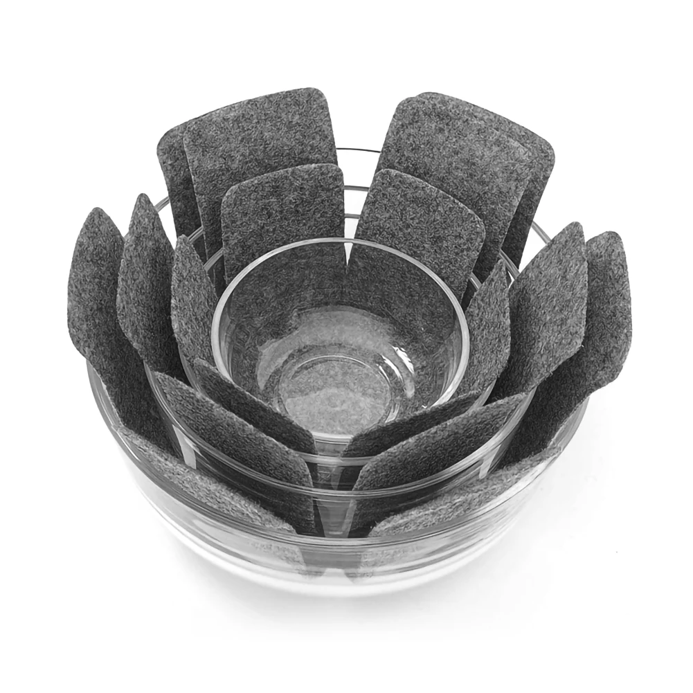 Pot Pan Protectors Divider Pads to Prevent Scratching Separate Protect Surfaces 12pcs for Kitchen Cookware