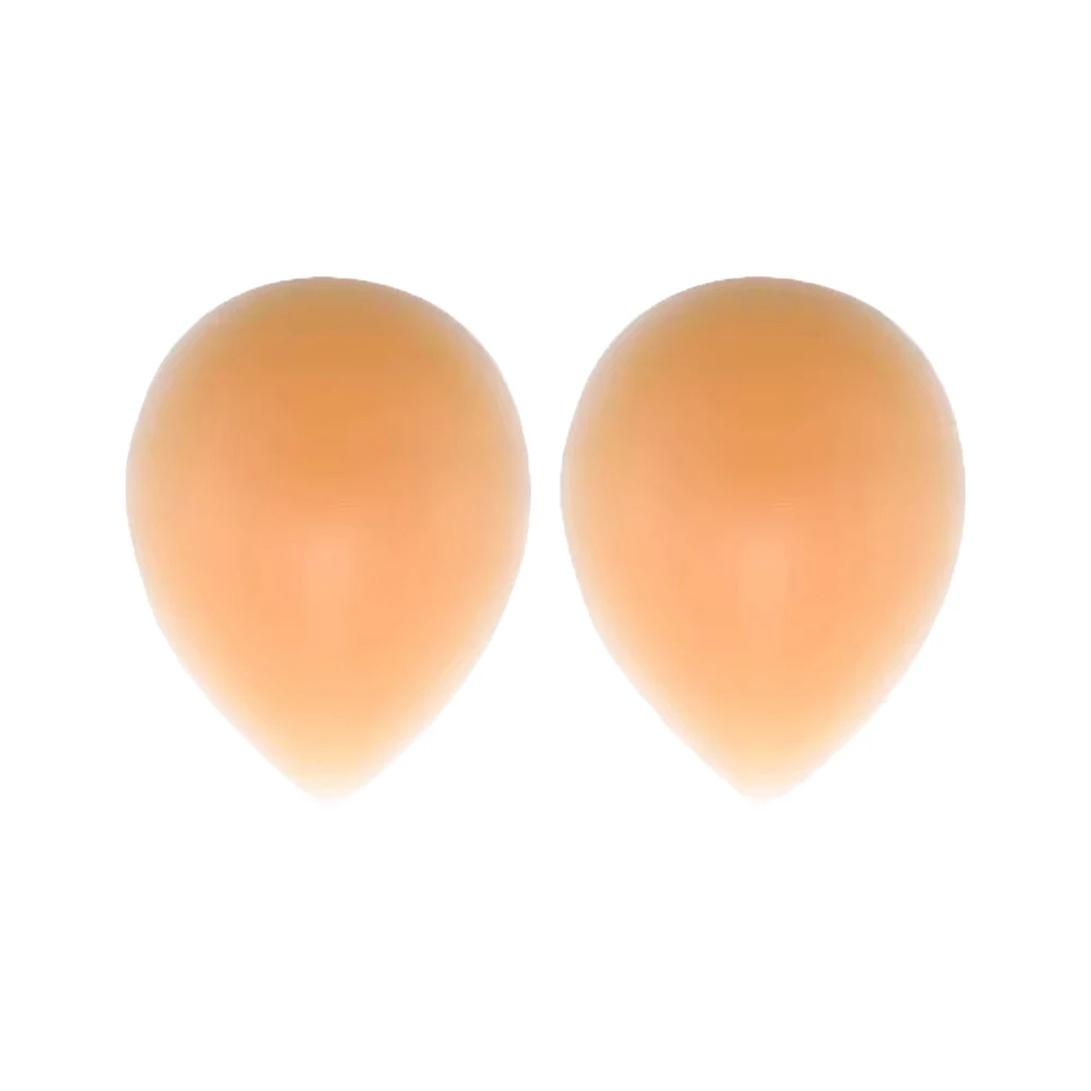Wieysdoo Zelfklevende siliconen bilvullers, antislip werking heupvullers & billifter voor vrouwen, vormende ondergoed met vulinleg voor volumineuze bilvorm, huidskleur, 2-pack, huidskleur, L