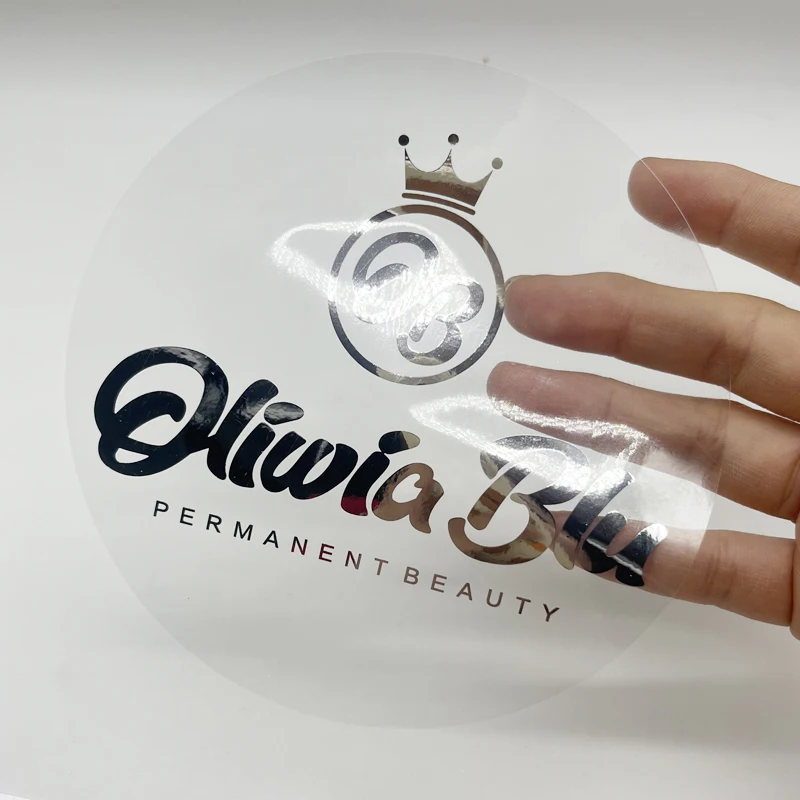 Personalized Metallic Gold Foil Stickers – Custom Printed Wedding Labels, Baptism Party... - SKU MGFS2211 - UGI Packaging