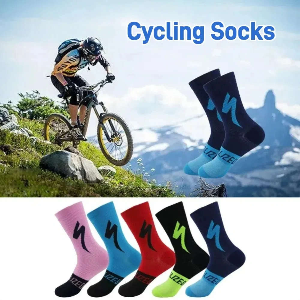 Sports Socks Cycling Socks Football Socks Fitness Sports Socks Sport Socks 1 Pair Cycling Socks Wear-resistant Anti-odor Soccer Socks Outdoor Accessories Women Men