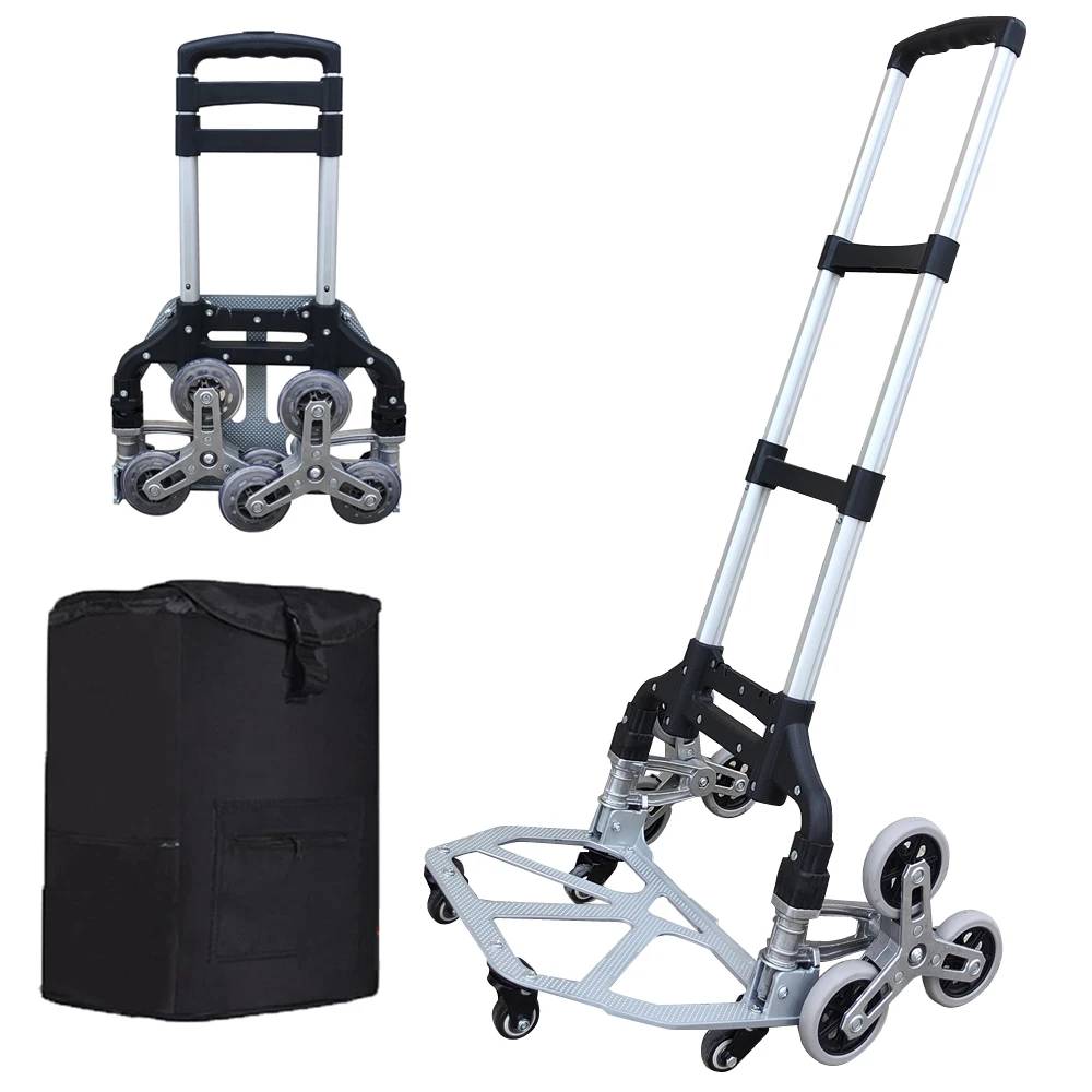 Luggage Cart Portable Luggage Amaxone Wheel Stainless Steel