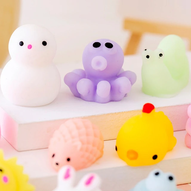 45Pcs Mochi Squishy Toys Mini Squishies Kawaii Animal Squishies