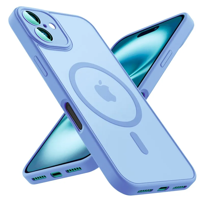ตัวเลือกสินค้า เคส iPhone 17 16 มือถือ ด้าน ใส แม่เหล็ก Magsafe