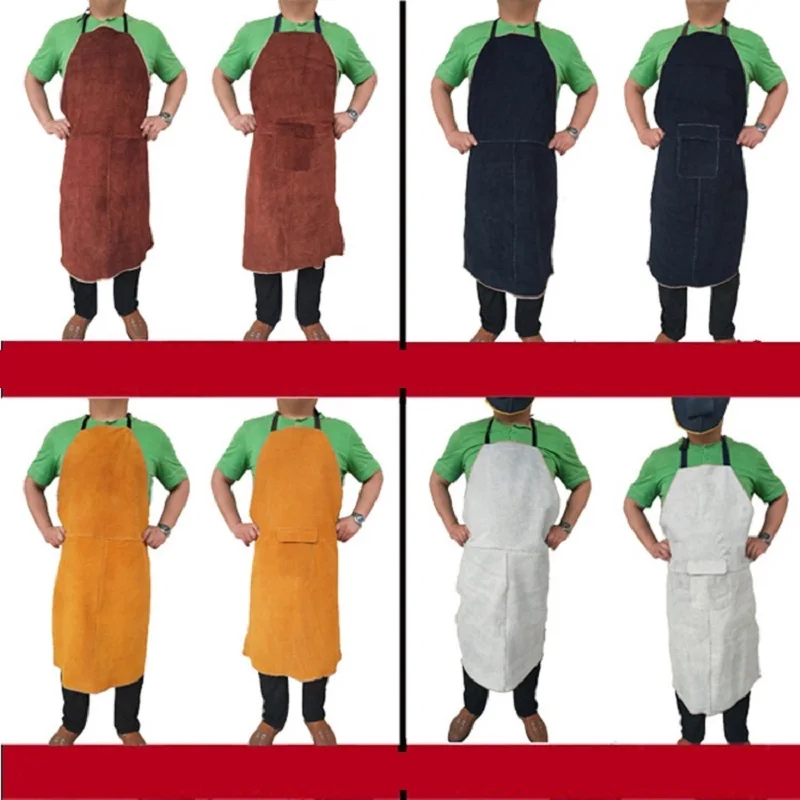 Delantal de Soldadura cuero de vaca: Protección profesional para todo tipo de profesiones