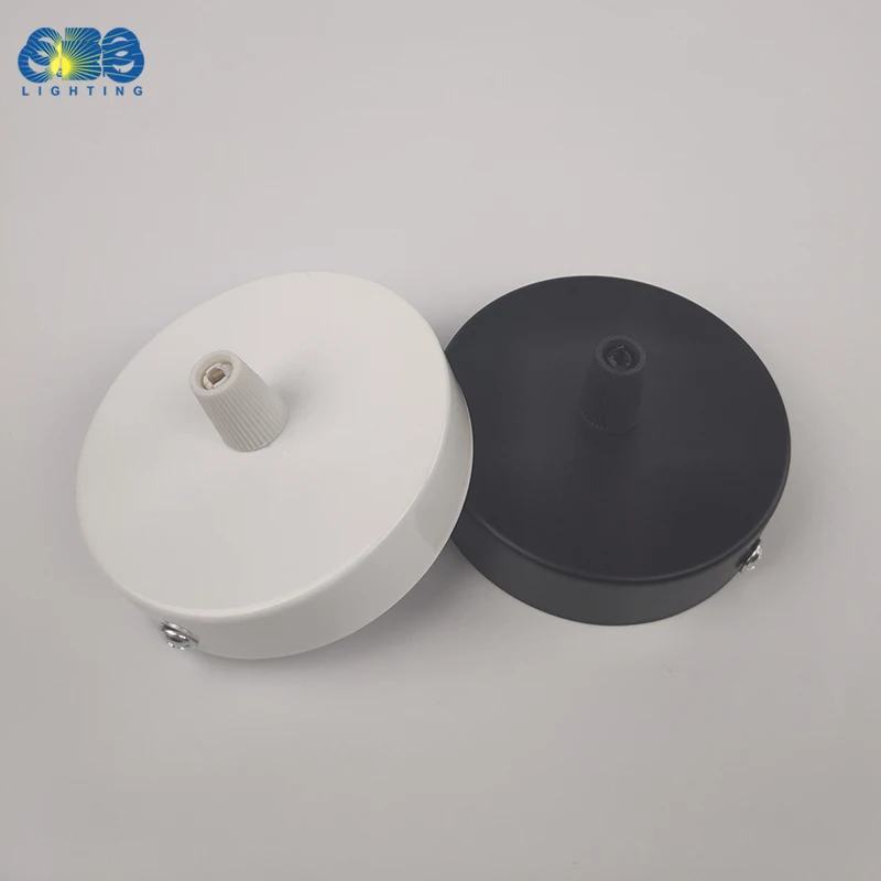 Lamp Base Ceiling Plate Wall Sconce Mount DIY Light Fittings Vintage Pendant 8/10/12cm Disc
