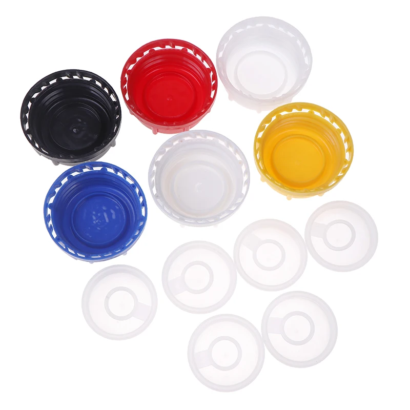 1Pc Plastic Ton Bucket Valves Cover Anti-theft Cover IBC Lid Water Liquid Storage IBC Tank Fitting Plastic Cover Cap Adaptor