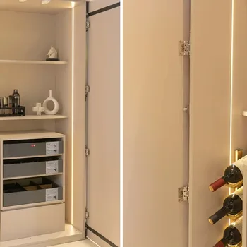 ผู้ผลิตตู้ครัว ตู้เสื้อผ้า ประตูบานพับ / ตู้ครัวแบบซ่อนบานเลื่อน ระบบประตูบานเลื่อนแบบสั่งทำ 1