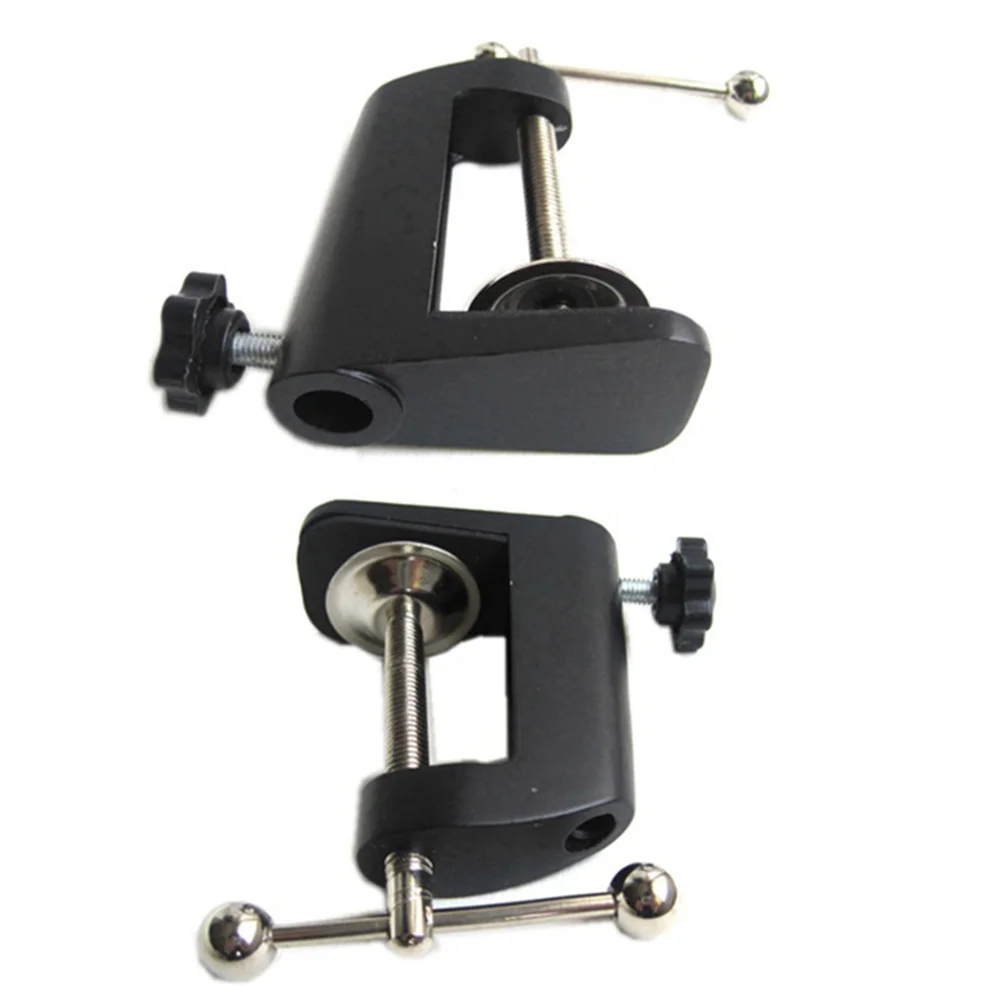 Shape Desk Table Mount Clamp Microphone Stand Scissor Arm Bracket Desktop Lamp Holder