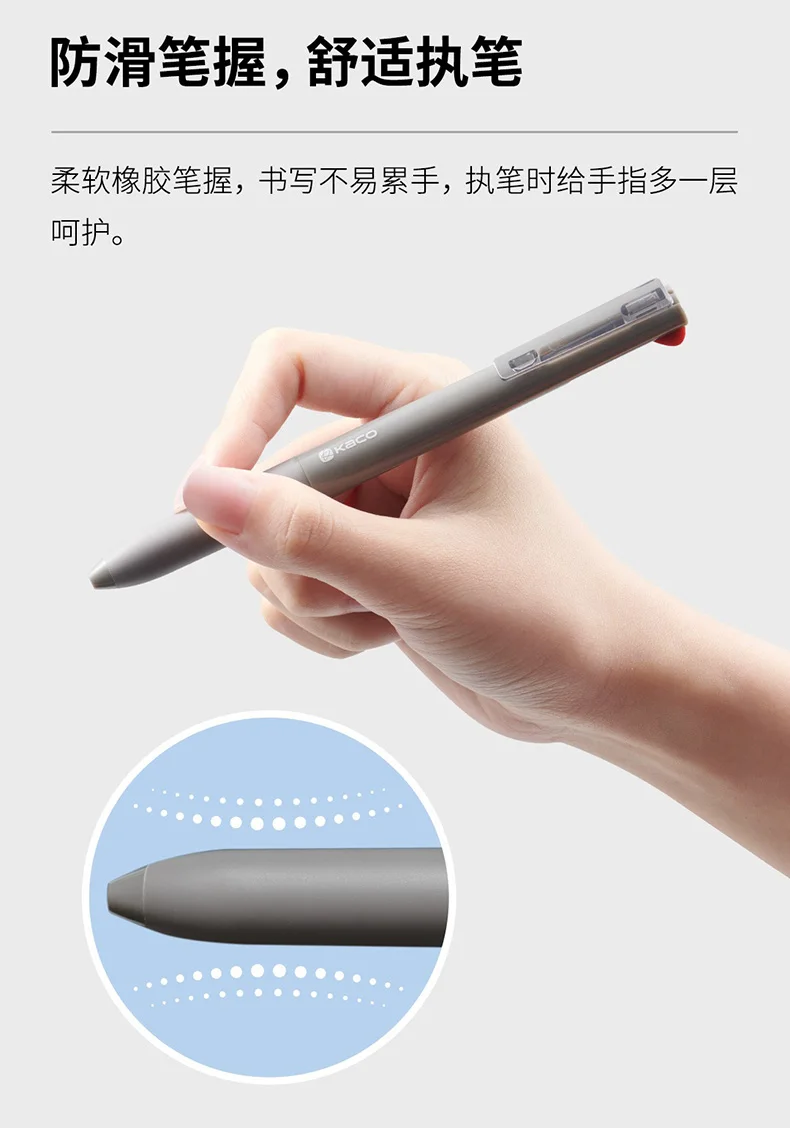 Kaco EASY Multifunktionsstift, 0,5 mm, kreative Handbuchstifte, Markierung von wichtige Punkten, Lernwerkzeug, einfaches Business-Büro, Schule, Schreibwaren – Detail 6