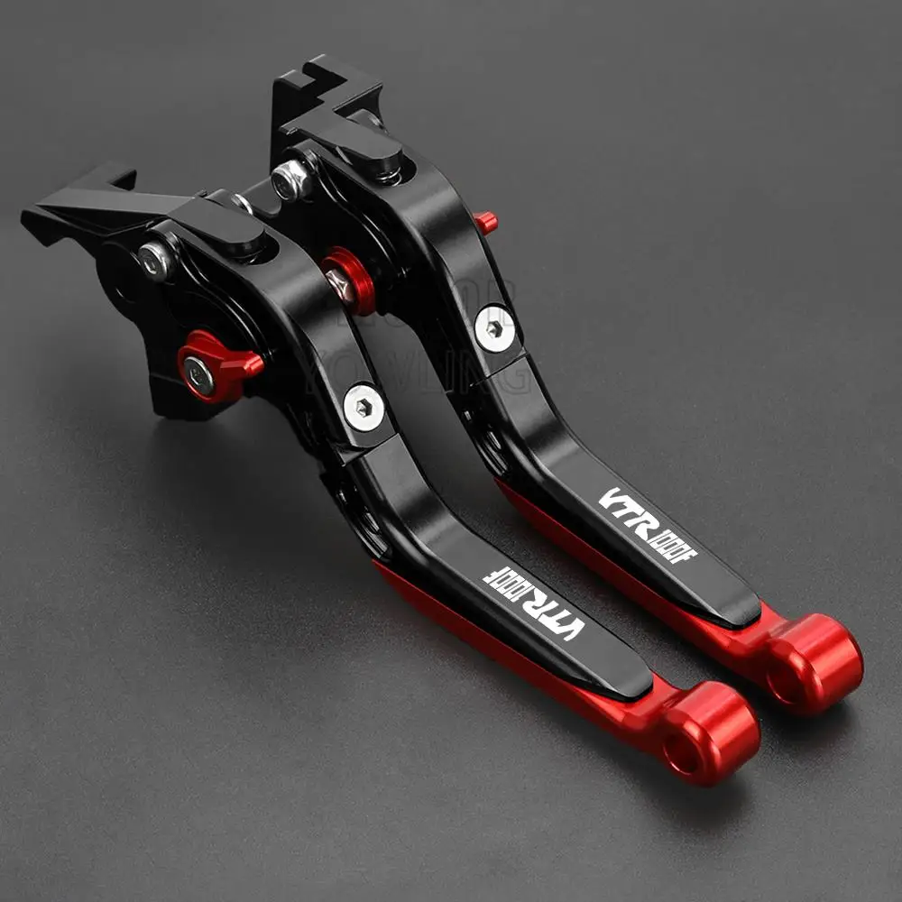 Регулируемый рычаг сцепления тормоза CNC для HONDA VTR1000F fiрестоm 1998-2005 2004 2003 VTR 1000F, Складные Выдвижные аксессуары