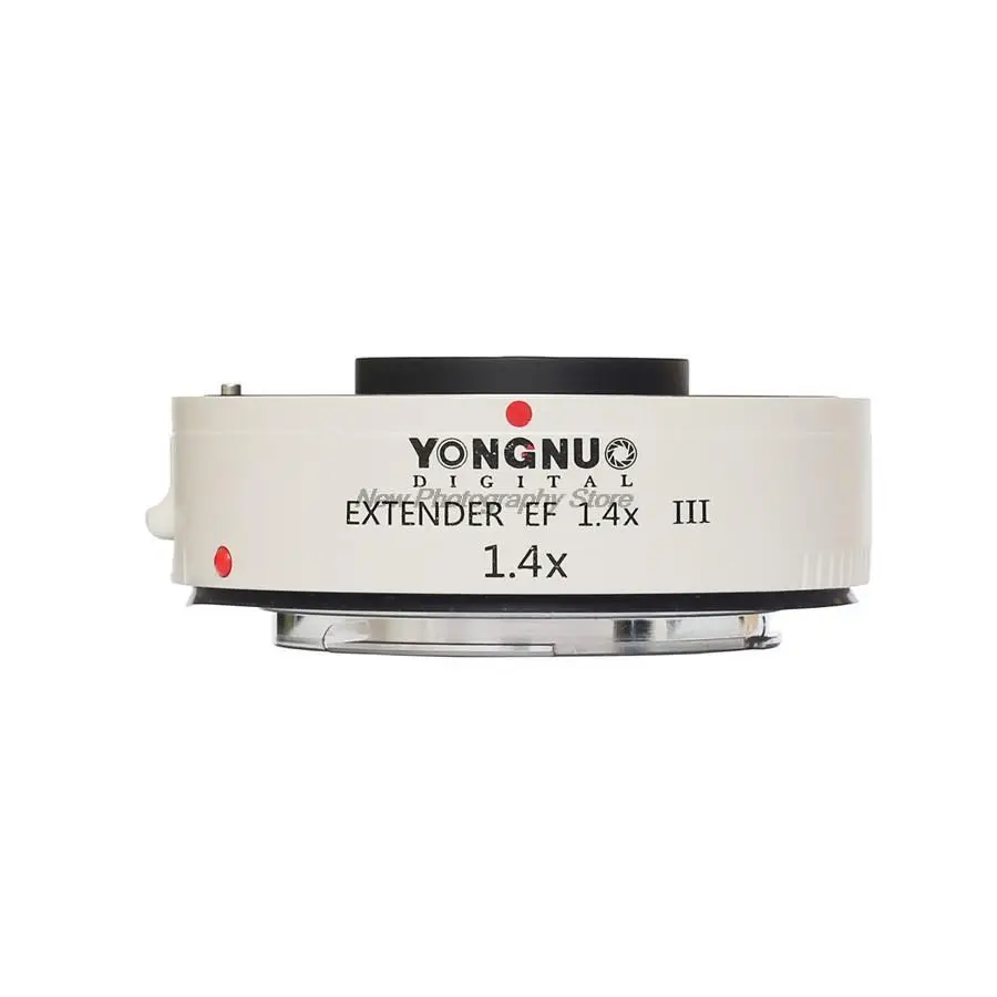 

Удлинитель объектива камеры Yongnuo YN1.4XIII EF 1.4X телеконвертер объектив с автофокусом для Canon Автофокус 1D X 1Ds 1D 70D 7D 80D 7DI