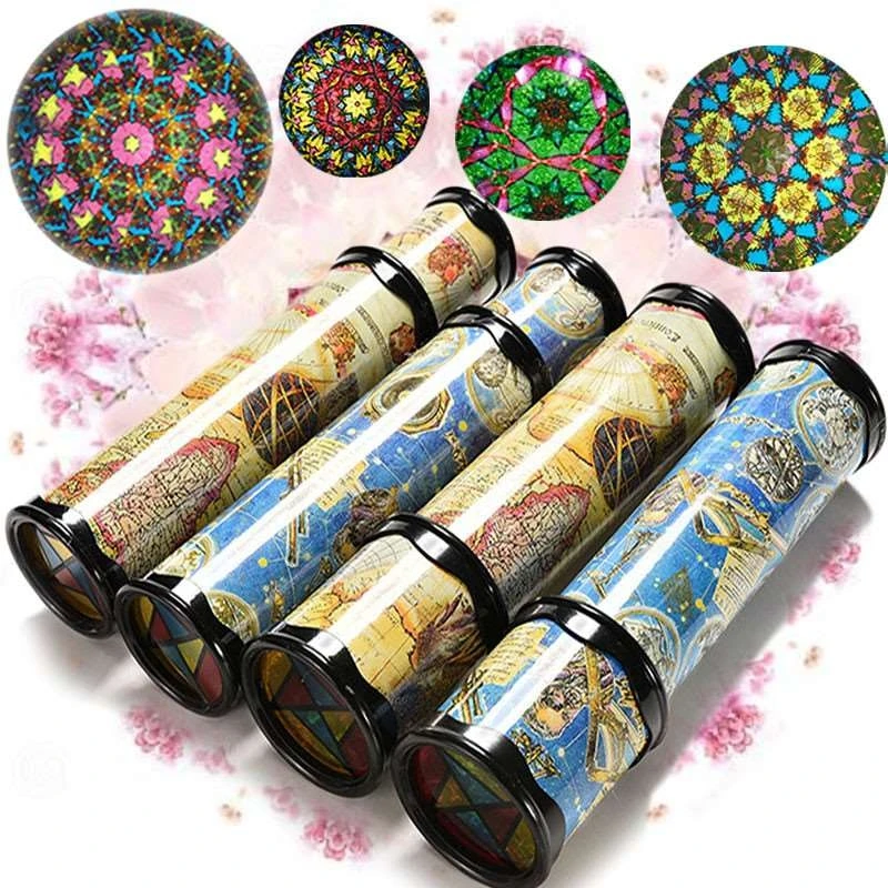 Kids Kaleidoscope Toy Educational Old World Kaleidoscope Magic Rotating Classic Toys for Children Boys Girls Gifts children toys