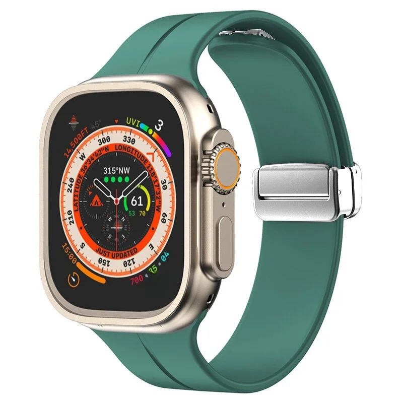 Magnetic Silicone Watch Strap Bracelet