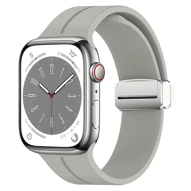 Magnetic Buckle Silicone Strap