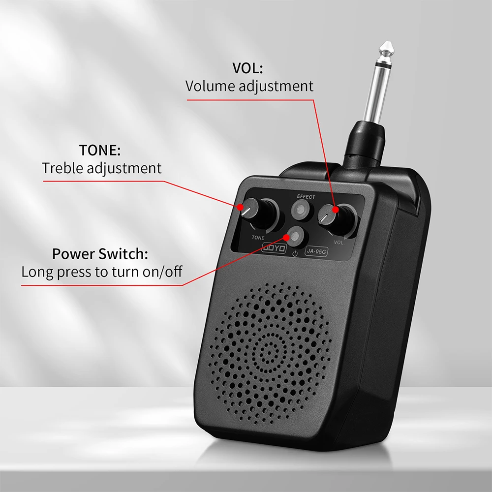 JA-05G Bass Guitar Speaker Amplifier Plug and Play Mini Amp Bluetooth Function f