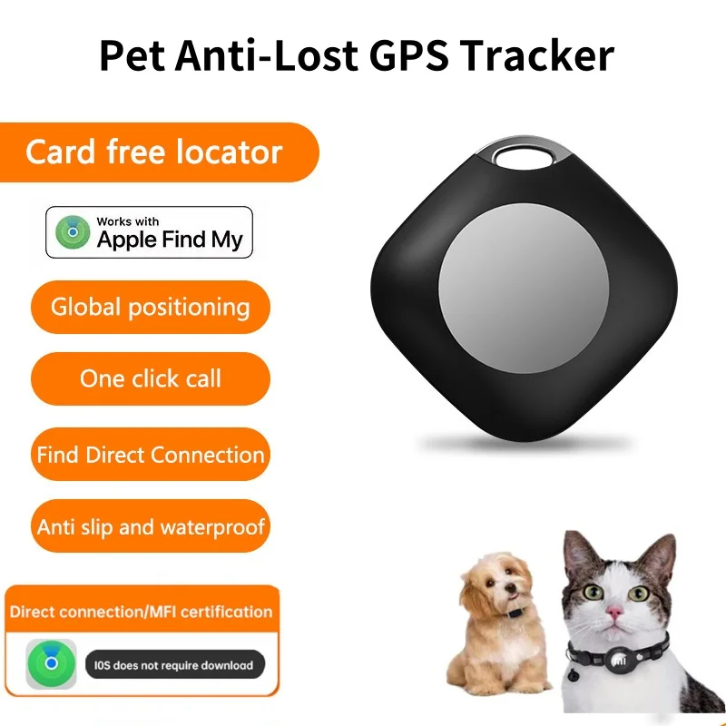 Anti-Lost GPS Tracker Locator Finder Bluetooth-compatible Smart Activity Tracker Real-Time Global Location for Dogs Cats