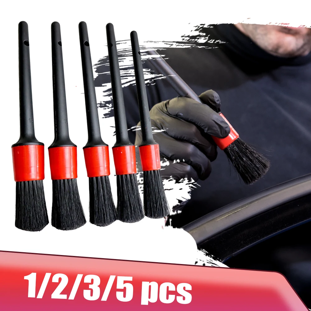1/3/5pcs Car Dashboard Brushes Detailing Brush Set For Car Exterior