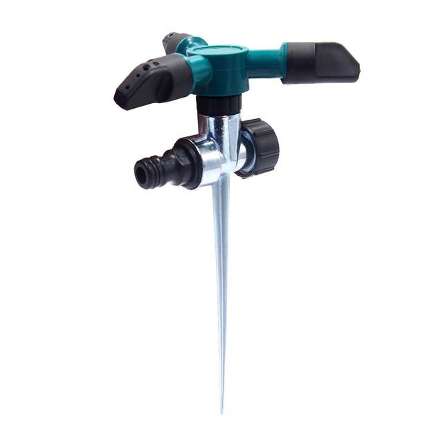 360 Rotating Lawn Sprinkler Garden Watering Yard Above Sprayer Irrigation