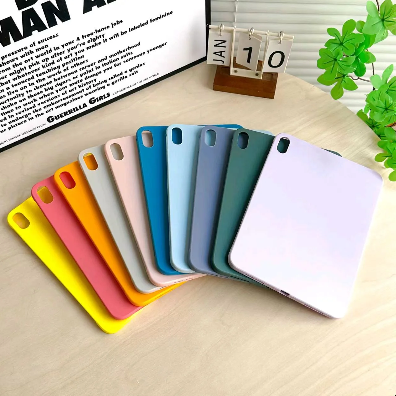 Versatile Soft TPU Tablet Case Cover