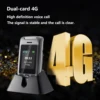 Artfone G6 LTE 4G Flip Senior Mobile Phone Big Keypad For Elderly Single Sim Celulares FM SOS Cellphones With Charging Dock 2