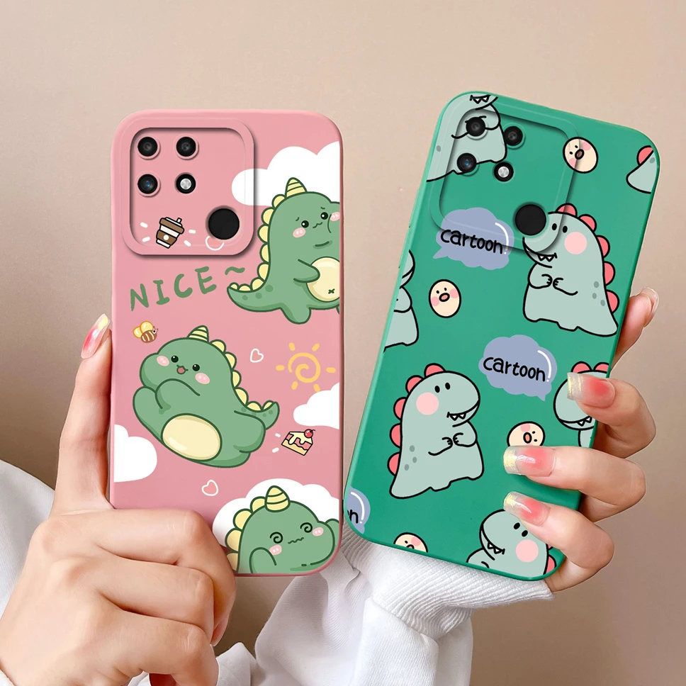 Fashion Love Heart Soft Smooth Liquid Silicone Phone Case - Bumper Cover