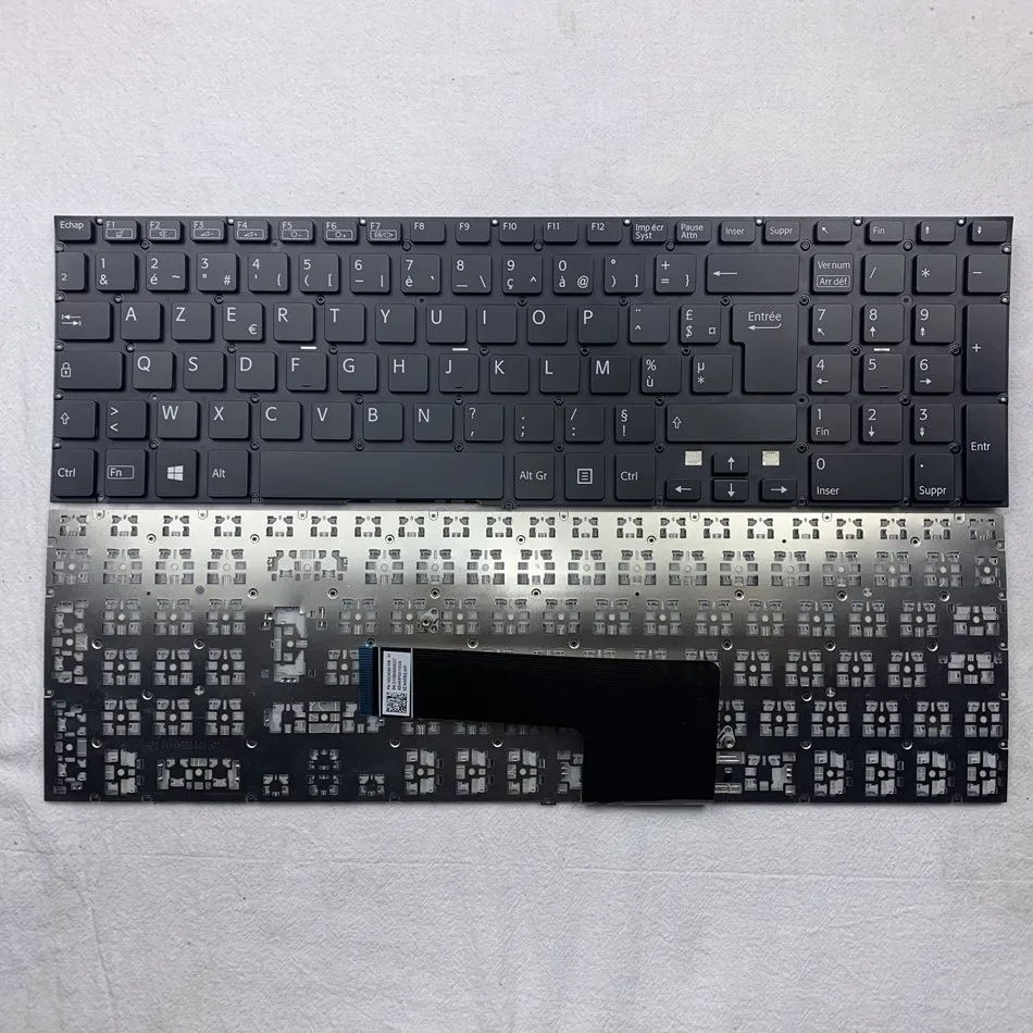 

French Laptop Keyboard For Sony Vaio SVF15 SVF152 FIT15 SVF151 SVF153 SVF1541 SVF15E Series Azerty FR Layout