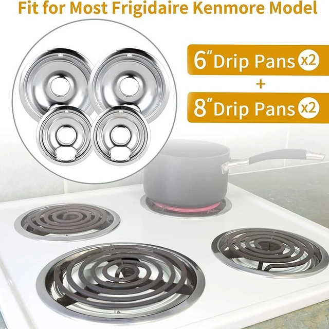 Thickening Accessories Home Replacement Parts Stove Drip Pans Drip Bowls  Electric Range Electric Stove Burner - AliExpress