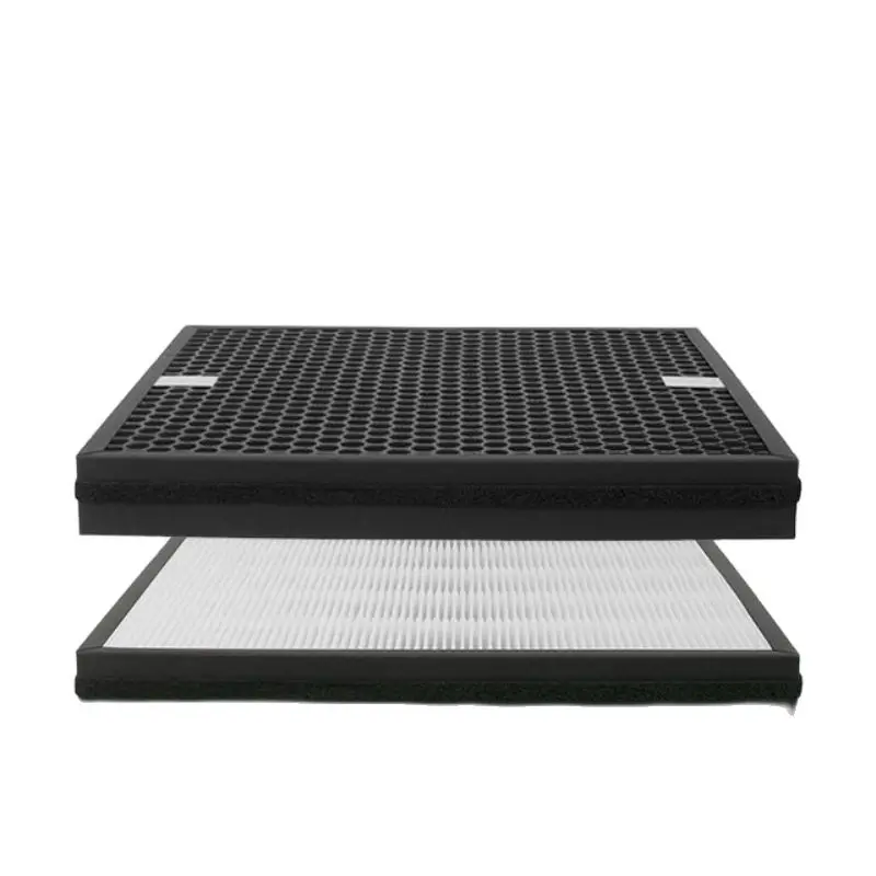 

Combine Filter Fit for AIM KJ580F-J5/T6 ILW580FX Hepa Filter Carbon Filter 427*244*60mm Air Purifier Filter Home Air Clean