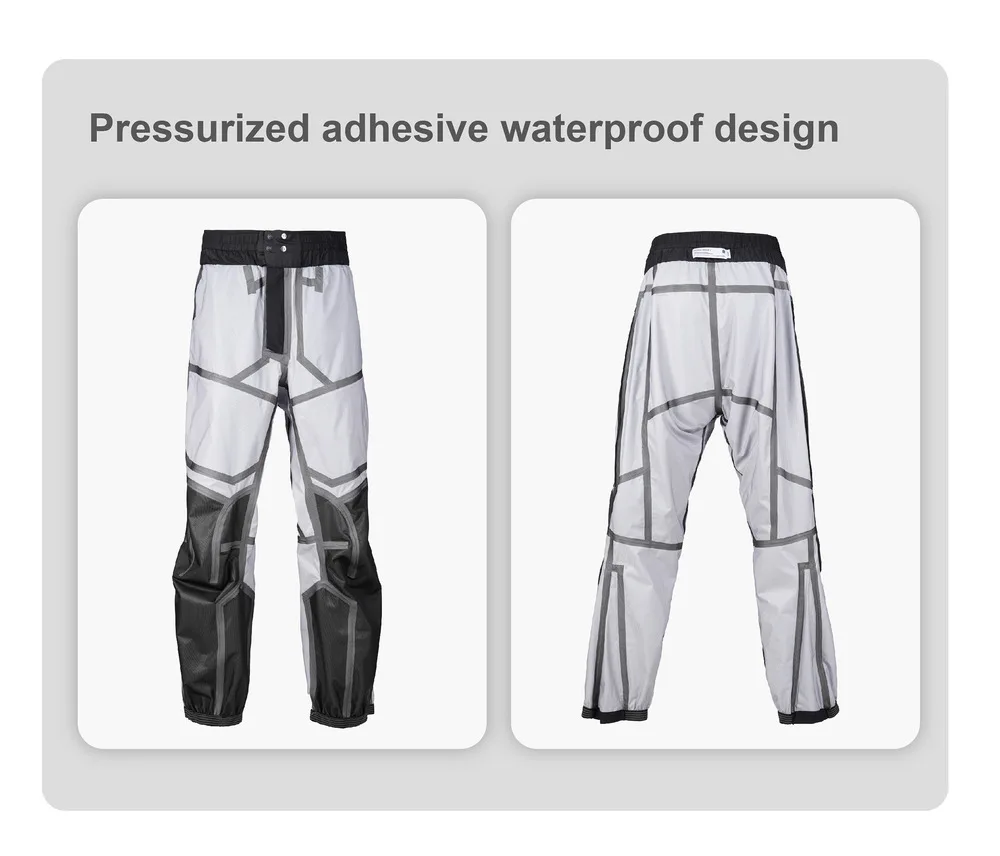 Reindee Lusion 23aw All-weather hard-shell 3L outdoor ski pants rubbered waistband multiple pockets side zipper techwear