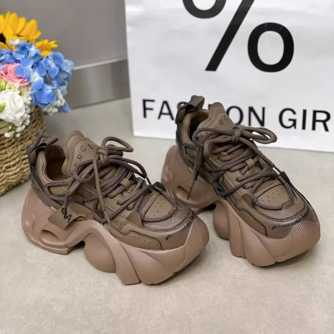 Women Sneakers Platform Shoes Breathable Durable Fashion Casual Sport Shoes Ladies Outdoor Running Walking Shoe Zapatillas Mujer