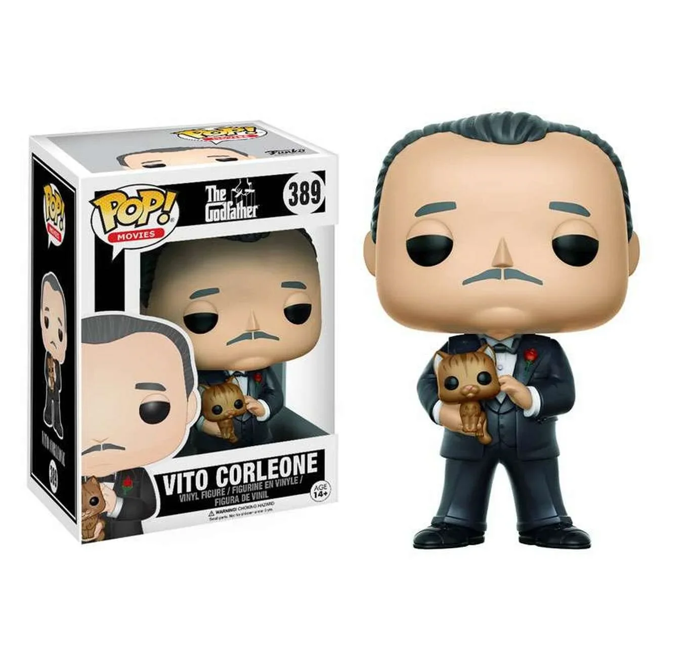 Funko POP El Padrino Vito Corleone 389# Italia Vinilo Muñecas Figura Brinquedos Colección Modelo Juguetes Para Niños Regalo De Navidad