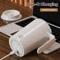 Portable Automatic Stirring Cup Mug Rechargeable Stainless Steel Auto Self Mixing Cup with Lid Self Stirring Travel Mug 6