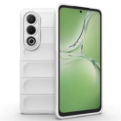 Soft Skin Feeling Flexible Silicone Protective Case Cover - OPPO A38 (White)