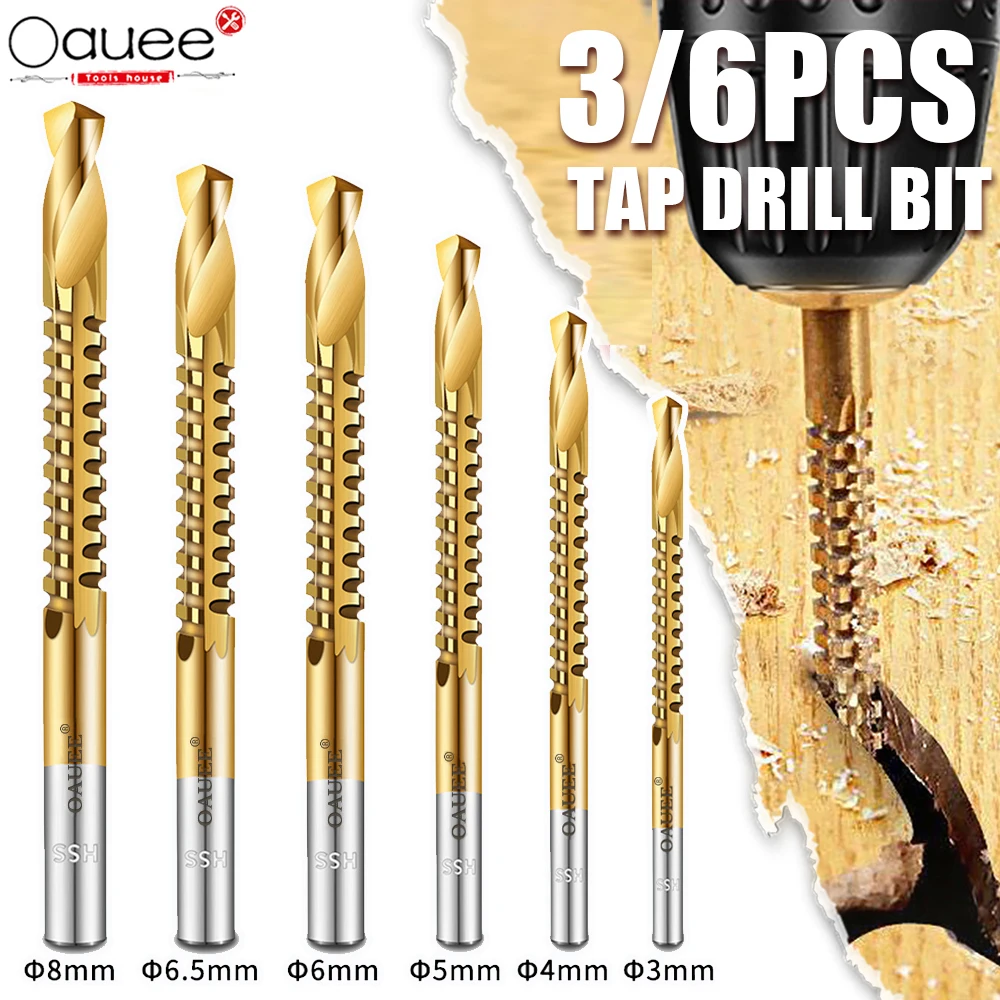 Hss Twist Drill Bit Set Metal Cobalt Drill Screw Spiral Cobalt 3/4