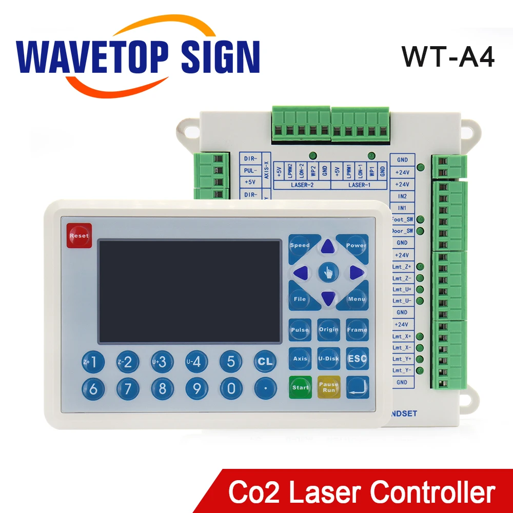 

WaveTopSign WT-A4 заменить TL-410C Co2 лазерного контроллера для Co2 Лазерная гравировальная и режущая машина