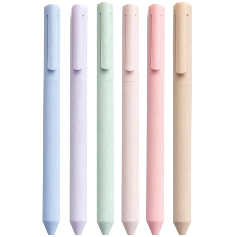 

Colored Gel Pen Pastel Ink Colors Fine Tip 0.5Mm Office Supplies Writing Journal