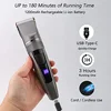 Professional Hair Clippers Cordless Barber Shavers Rechargeable Hair Cutting Kit With 4Comb Guides 6