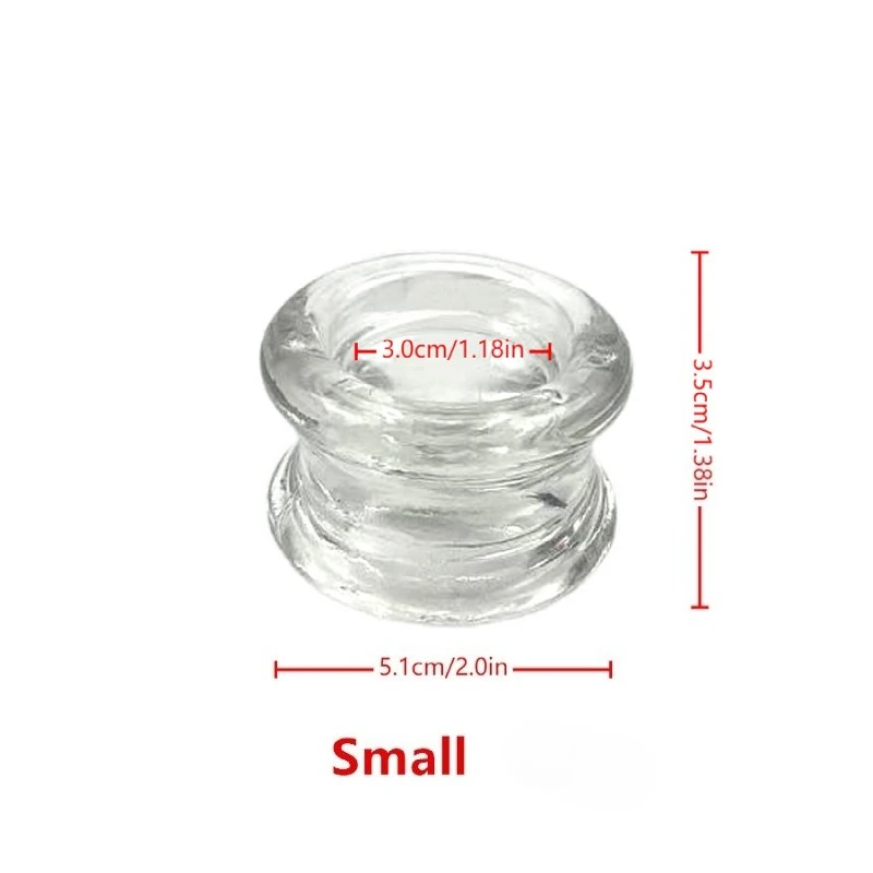 Male Ball Stretcher Testis Restraints Cock Penis Rings Erection Lasting Time Delay Ejaculation Sex Toys for Men Gay Adult Games