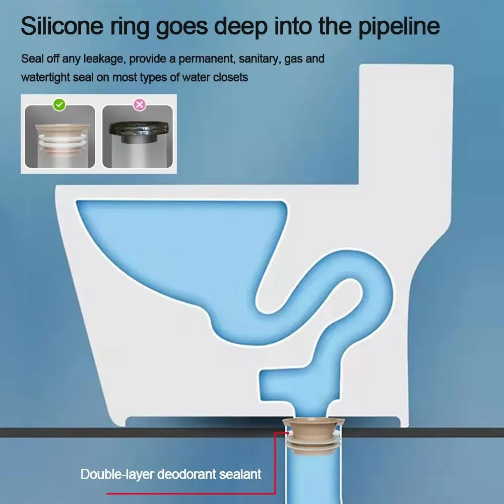 Toilet Spill Sealing Ring toilet flange ring Closestool Universal Floor Outlet Drain Pipe Flange Ring Bathroom Toilet Repairing Parts
